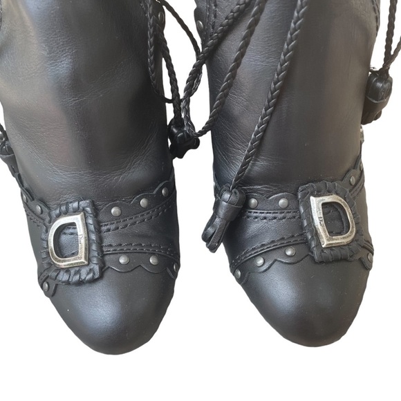 Dior Vintage Booties Black Leather - Picture 9 of 15